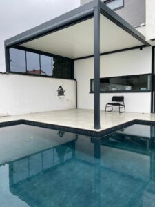 Carport Pergola Paneeldach für als Carport , für Terrasse oder Balkon anthrazit Amstetten, Waidhofen, Steyr, Linz, Wels, Melk, Scheibbs, Ried, Vöcklabruck, Wels