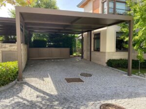 Carport Pergola Paneeldach für als Carport , anthrazit Amstetten, Wieselburg, Scheibbs, Waidhofen, Linz, Wels, Steyr, Enns, Vöcklabruck, Attersee, Salzburg, Steiermark