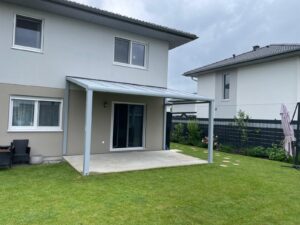 Carport Pergola Paneeldach für als Carport , für Terrasse oder Balkon anthrazit Amstetten, Waidhofen, Steyr, Linz, Wels, Melk, Scheibbs, Ried, Vöcklabruck, Wels